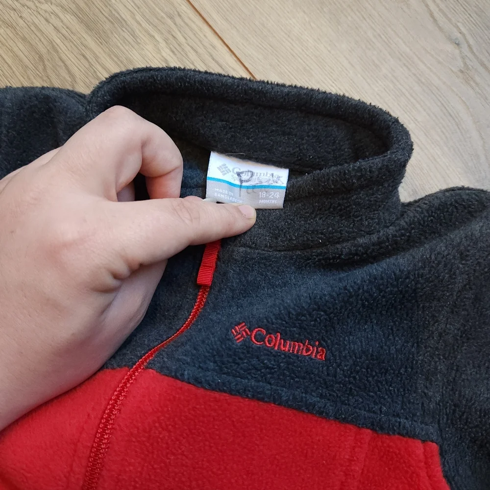 18-24 Boys Columbia Fleece Jacket